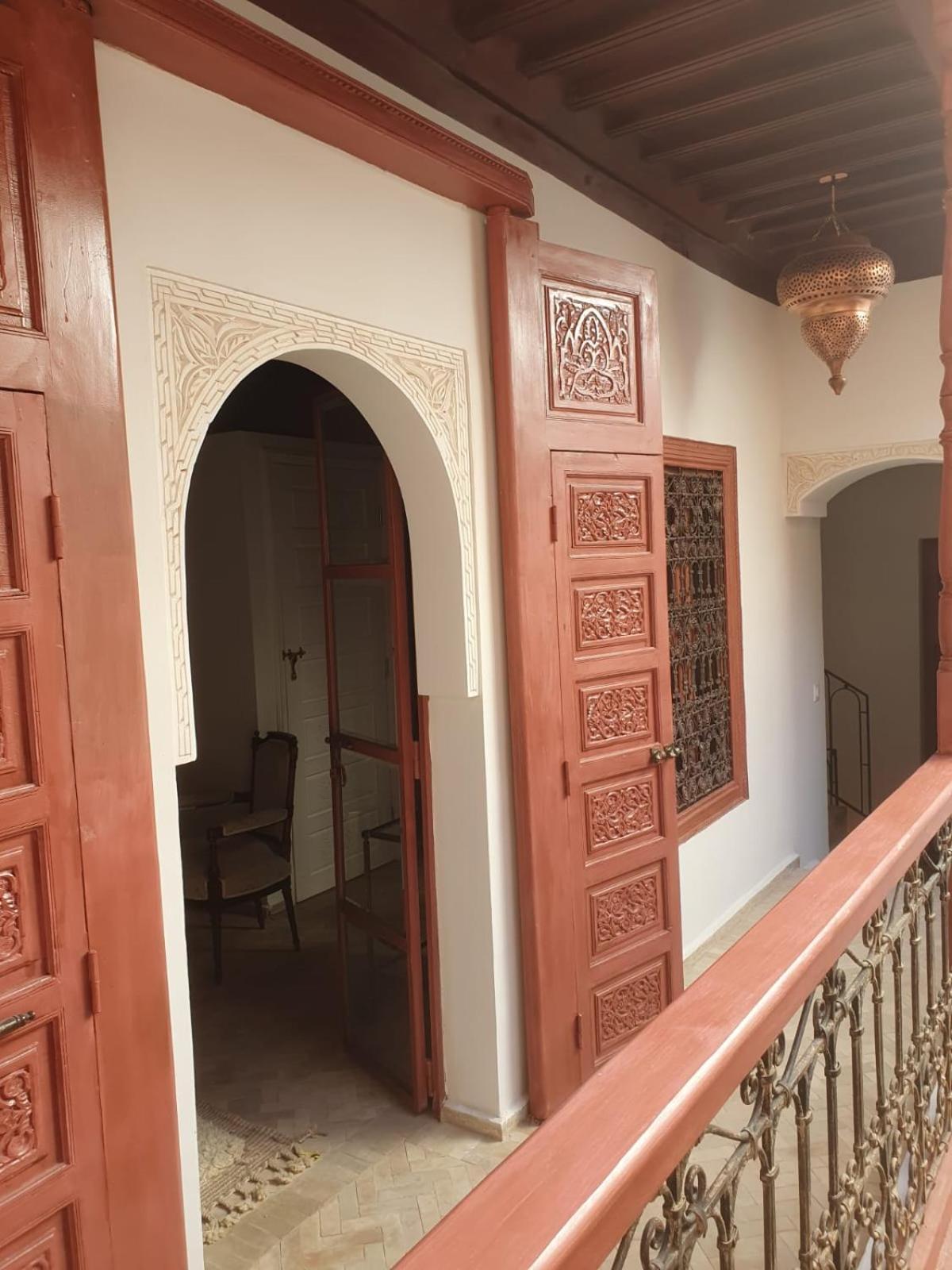 Le Singe Rose Acomodação com café da manhã Marraquexe Exterior foto