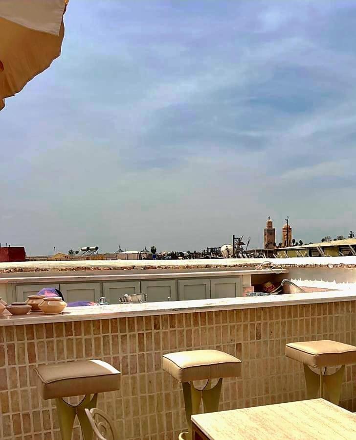 Le Singe Rose Acomodação com café da manhã Marraquexe Exterior foto