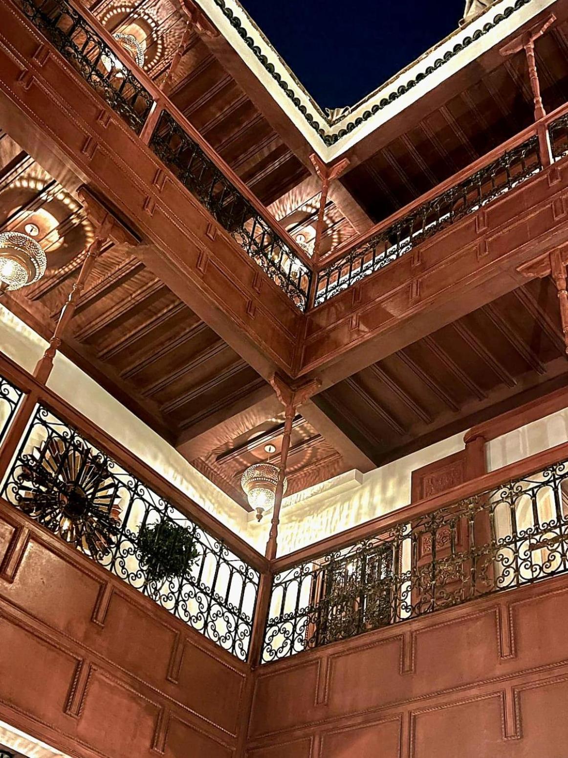 Le Singe Rose Acomodação com café da manhã Marraquexe Exterior foto